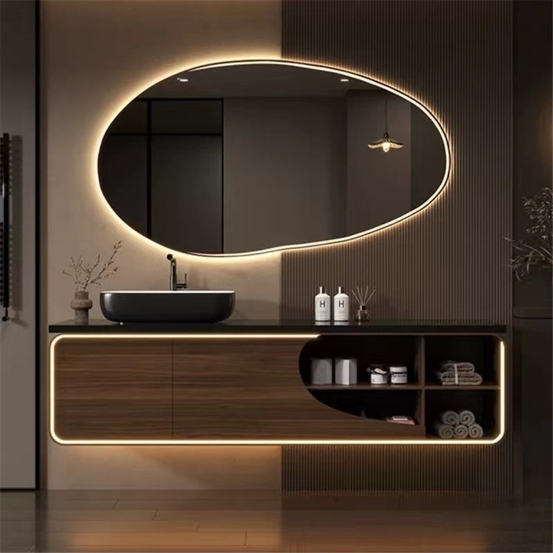 Luxury Skincare Display - Organizer Penyimpanan Lemari Kamar Mandi Pajangan