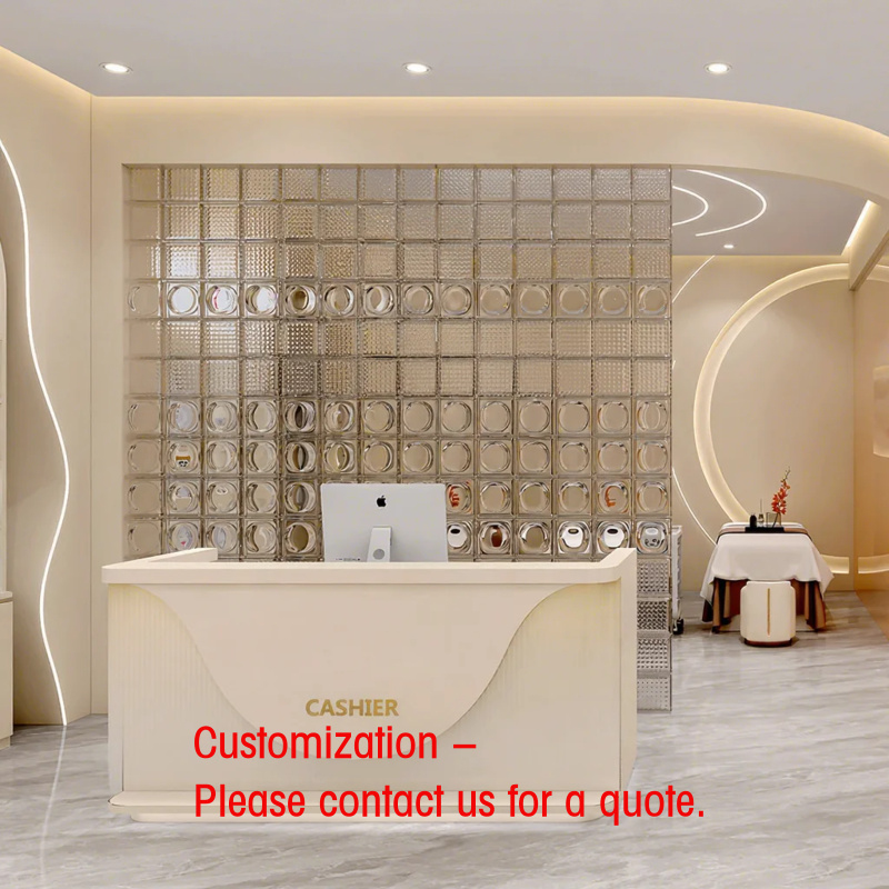 Luxury Gold Skincare - custom.24-ZhYS Desain Furnitur Kosmetik Mewah Rak