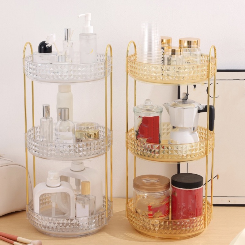Luxury Skin Care - 1 Buah/Kotak Penyimpanan Kosmetik Mewah Organizer