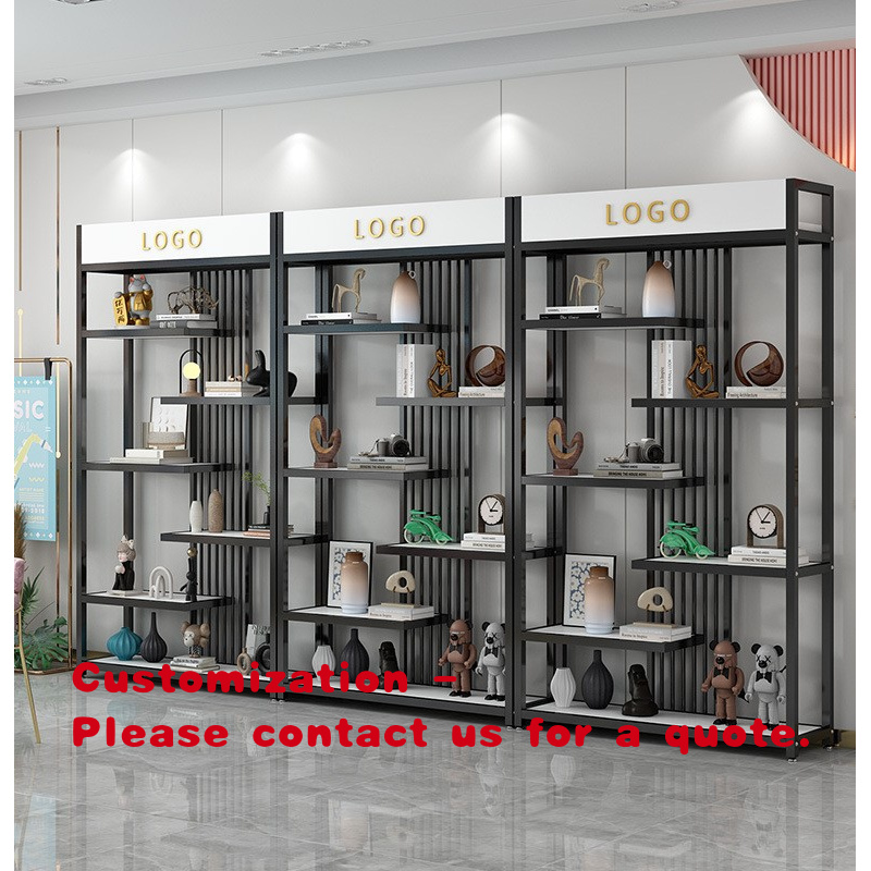 Luxury Skincare Display - Rak Display Salon Perawatan Kulit Mewah,