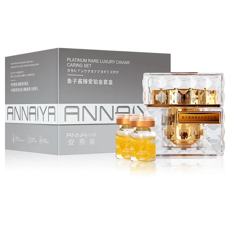Luxury Skin Care - Set Perawatan Kaviar Mewah Langka Platinum