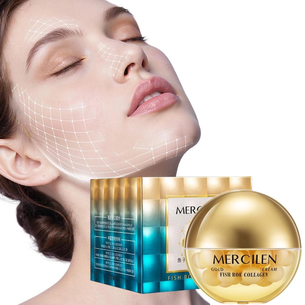 Luxury Gold Skincare - Krim Wajah GOLD Collagen Peptide Penghalus