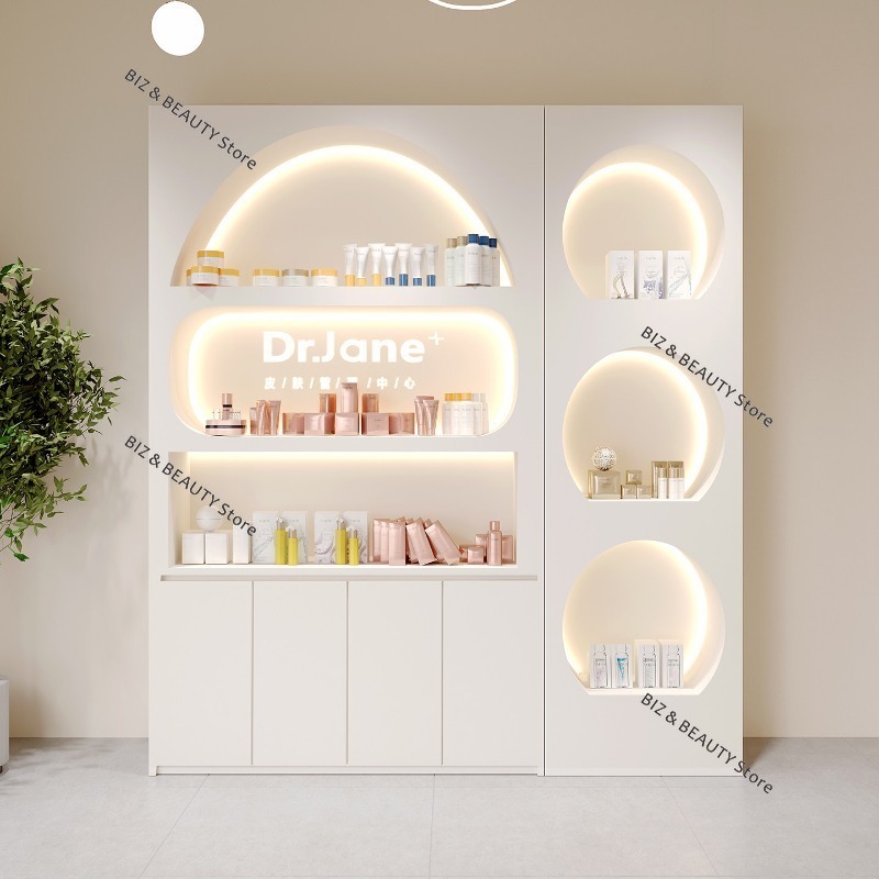 Lemari Display Kosmetik Mewah  - Luxury Skincare Display ulasan dan harga