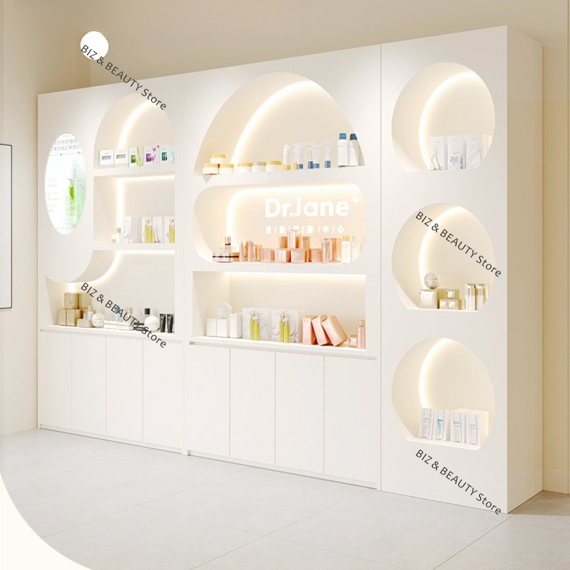 Lemari Display Kosmetik Mewah  - Luxury Skincare Display ulasan dan harga