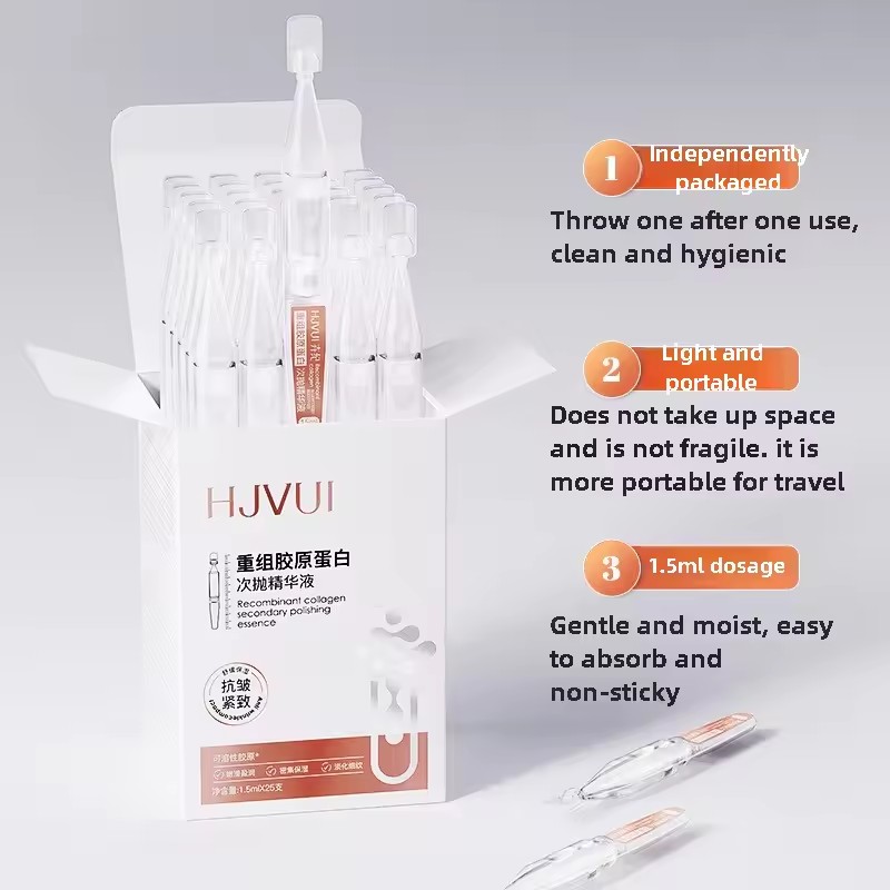 25Pcs Serum Wajah Kolagen Peng - Oligopeptide Wrinkle ulasan dan harga