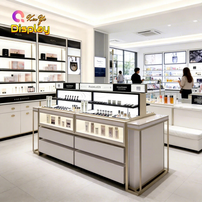 Perlengkapan Toko Perawatan Ku - Luxury Skincare Display ulasan dan harga