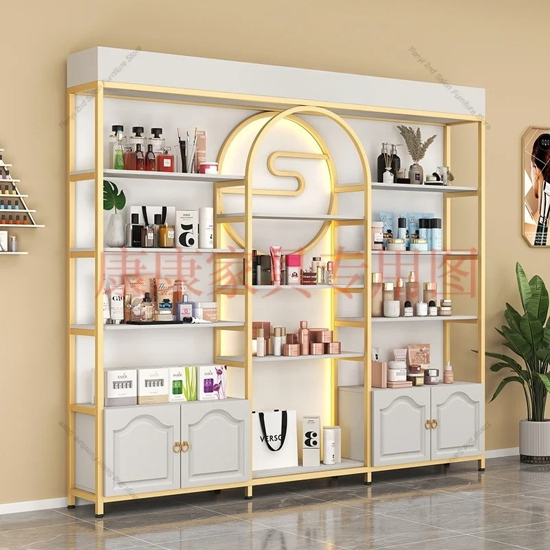 Lemari Pajangan Kosmetik Mewah - Luxury Skincare Display ulasan dan harga