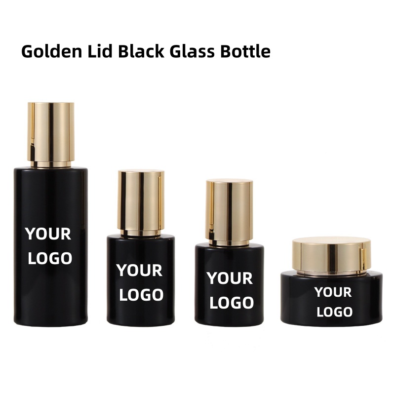 【Logo Custom】1 Buah Wadah Krim - Luxury Gold Skincare ulasan dan harga