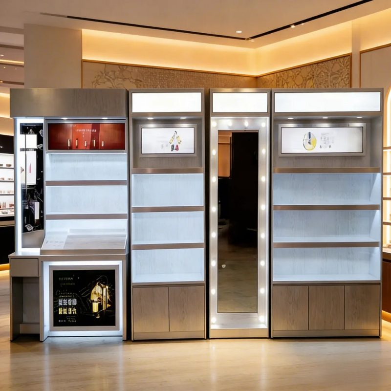Lemari Pajangan Perawatan Kuli - Luxury Skincare Display ulasan dan harga
