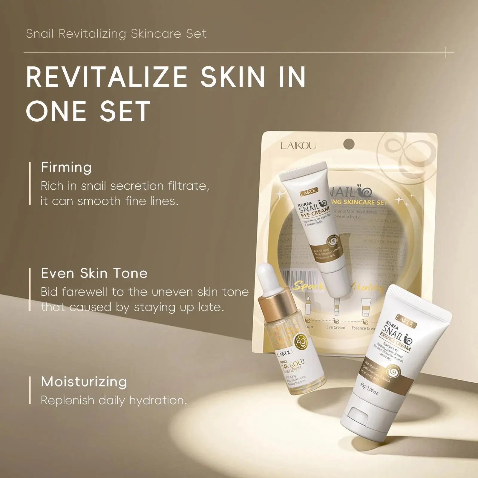 Serum Perawatan Kulit Emas 24K - Luxury Gold Skincare ulasan dan harga