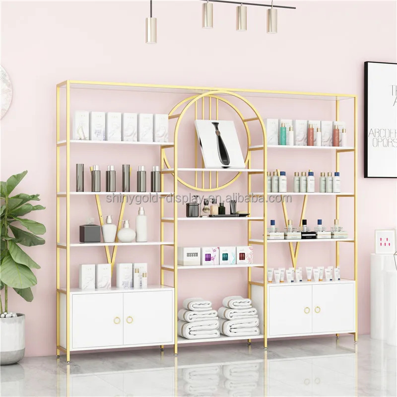 Rak Display Produk Perawatan K - Luxury Gold Skincare ulasan dan harga