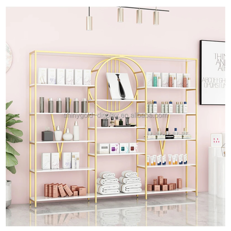 Rak Display Produk Perawatan K - Luxury Gold Skincare ulasan dan harga