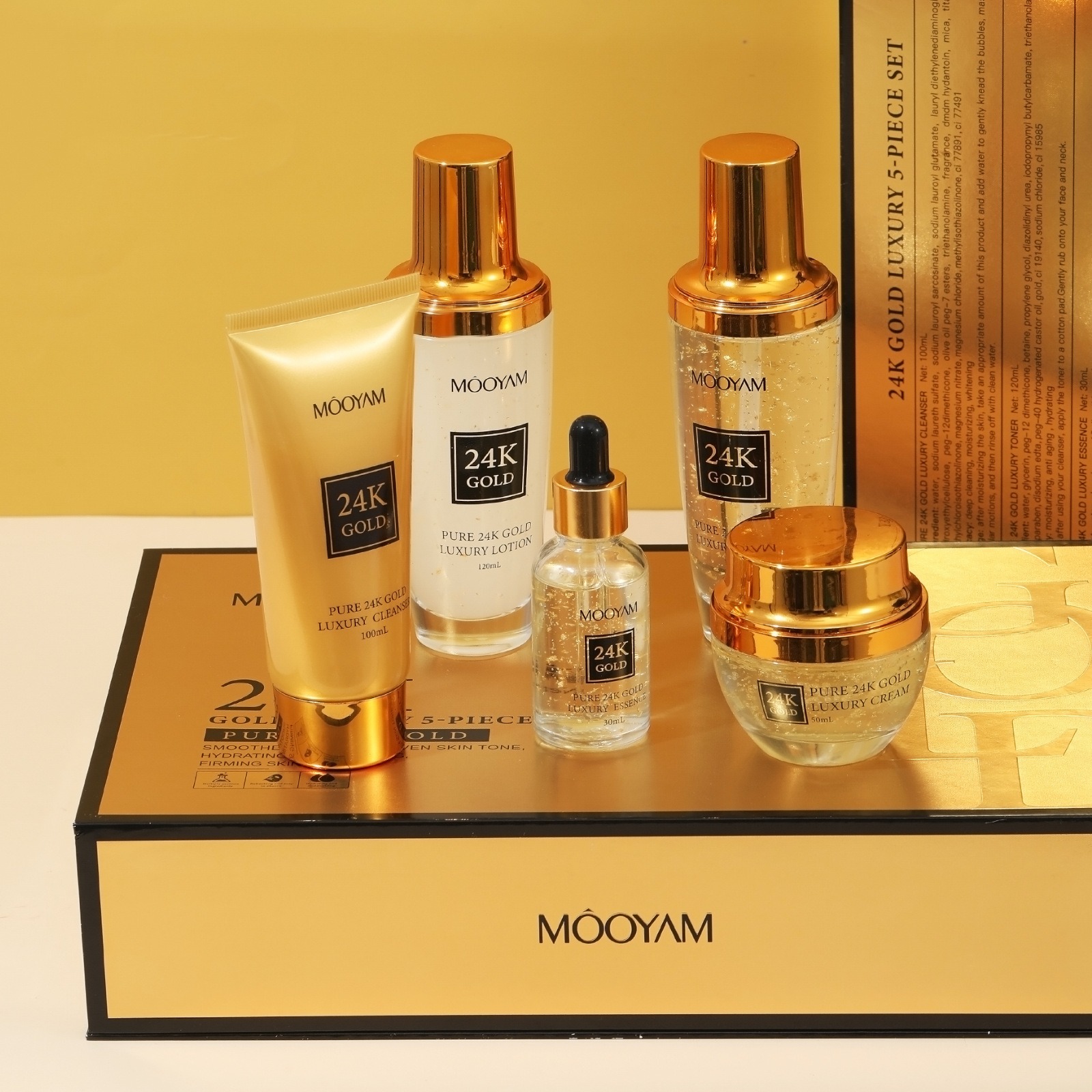 Perawatan Kulit 24K Gold LUXUR - Luxury Gold Skincare ulasan dan harga