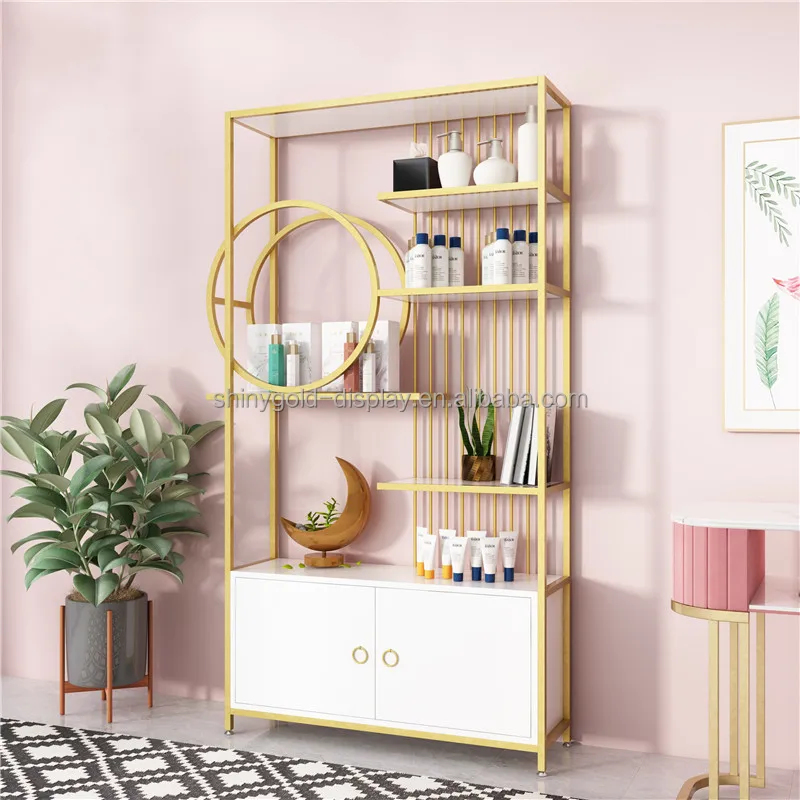 Rak Display Kosmetik Produk Pe - Luxury Gold Skincare ulasan dan harga