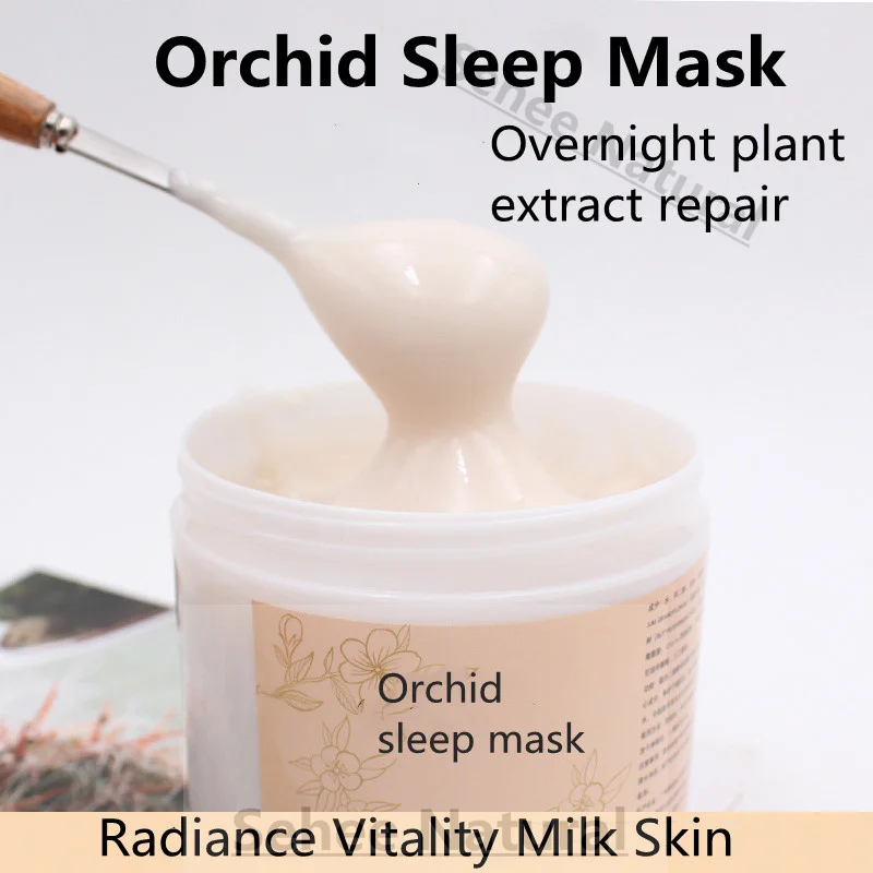 Masker Wajah Tidur Anggrek Mew - Luxury Skincare Moisturizer ulasan dan harga