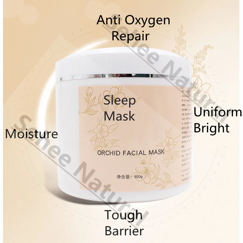 Masker Wajah Tidur Anggrek Mew - Luxury Skincare Moisturizer ulasan dan harga