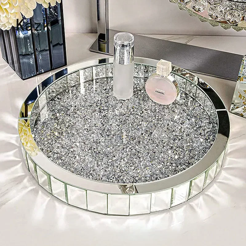Nampan Penyimpanan Kaca Inlay  - Luxury Skincare Bottles ulasan dan harga