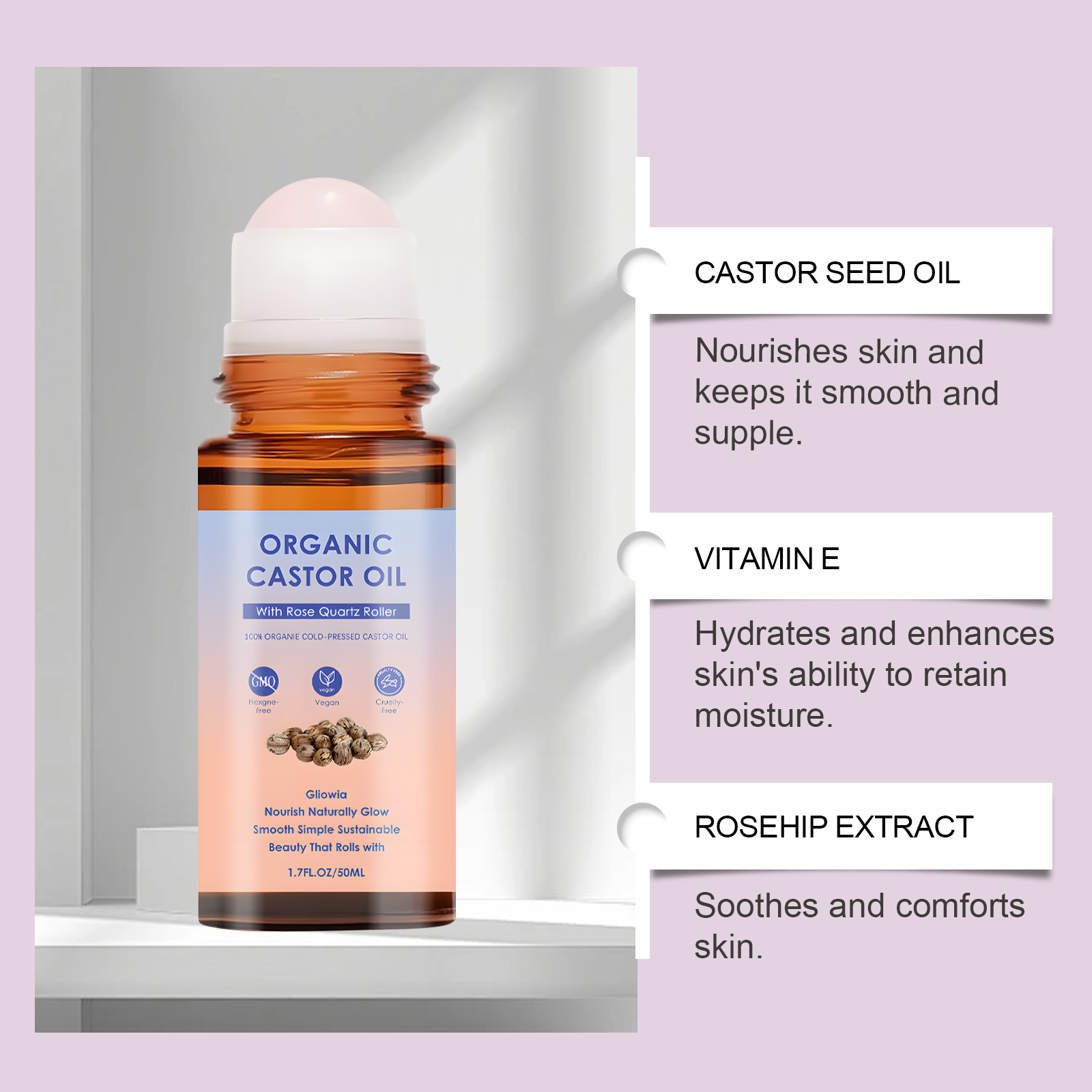 Minyak Jarak Organik Alami Col - Cold Pressed Rose Hip ulasan dan harga