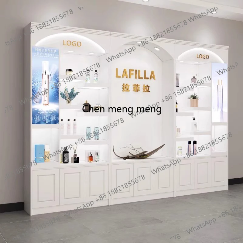 Lemari Pajang Produk Perawatan - Luxury Skincare Display ulasan dan harga
