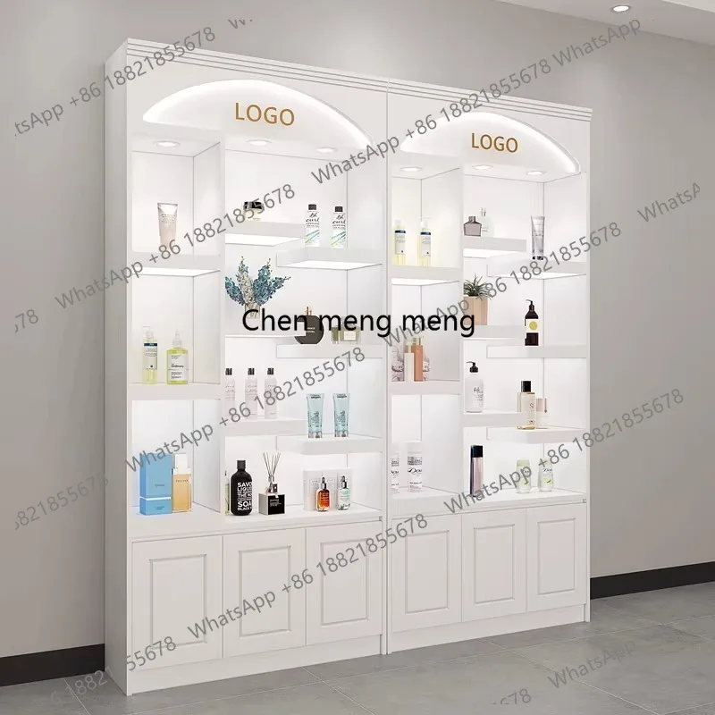 Lemari Pajang Produk Perawatan - Luxury Skincare Display ulasan dan harga