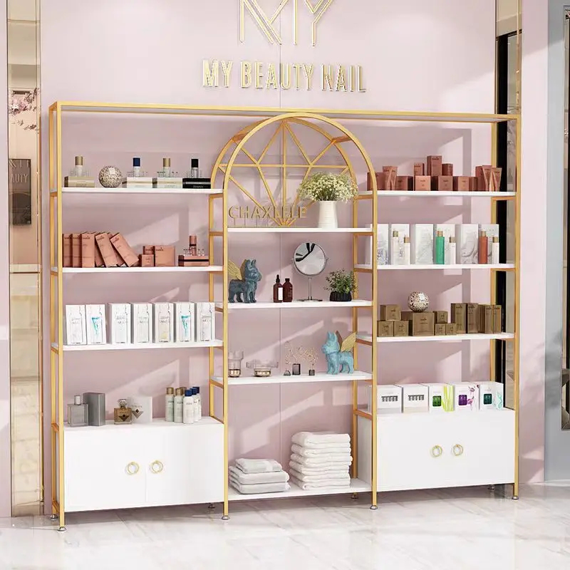 custom.Funroad Rak Display Kos - Luxury Skincare Display ulasan dan harga